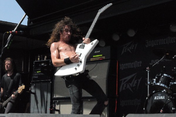 Airbourne at the Mayhem Festival Verizon Wireless Amphitheater