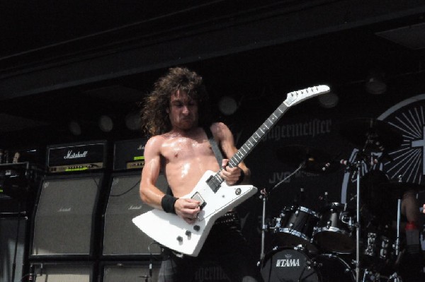 Airbourne at the Mayhem Festival Verizon Wireless Amphitheater