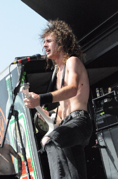 Airbourne at the Mayhem Festival Verizon Wireless Amphitheater