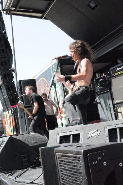 Airbourne at the Mayhem Festival Verizon Wireless Amphitheater