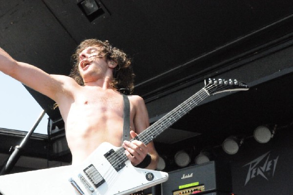 Airbourne at the Mayhem Festival Verizon Wireless Amphitheater