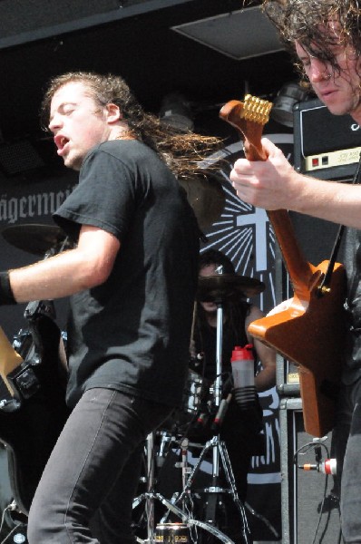Airbourne at the Mayhem Festival Verizon Wireless Amphitheater