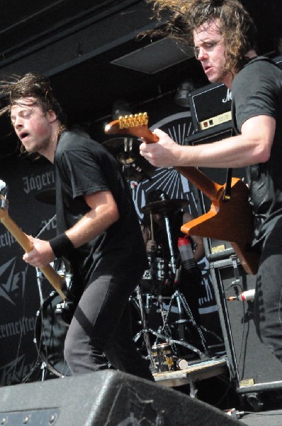 Airbourne at the Mayhem Festival Verizon Wireless Amphitheater