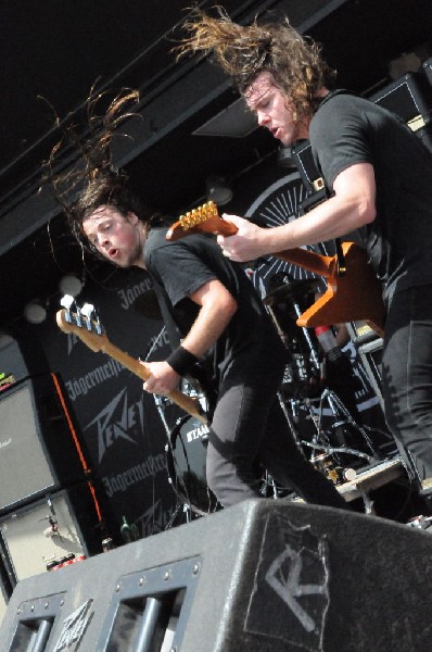 Airbourne at the Mayhem Festival Verizon Wireless Amphitheater