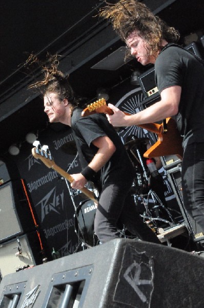 Airbourne at the Mayhem Festival Verizon Wireless Amphitheater