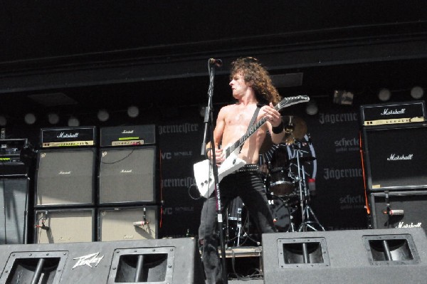 Airbourne at the Mayhem Festival Verizon Wireless Amphitheater