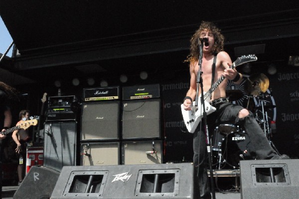 Airbourne at the Mayhem Festival Verizon Wireless Amphitheater