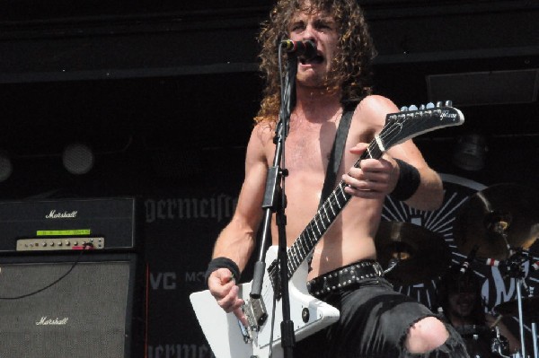 Airbourne at the Mayhem Festival Verizon Wireless Amphitheater
