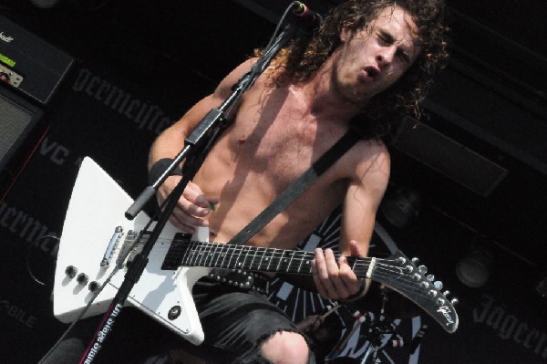Airbourne at the Mayhem Festival Verizon Wireless Amphitheater
