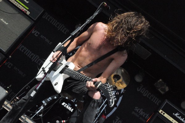 Airbourne at the Mayhem Festival Verizon Wireless Amphitheater