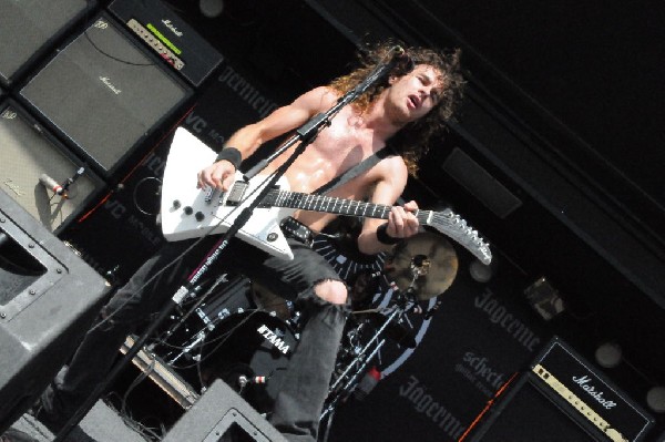 Airbourne at the Mayhem Festival Verizon Wireless Amphitheater