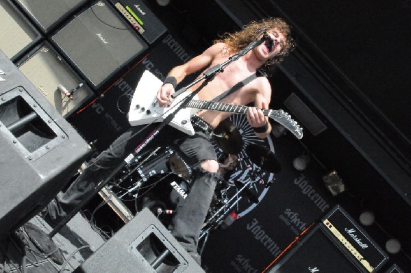 Airbourne at the Mayhem Festival Verizon Wireless Amphitheater