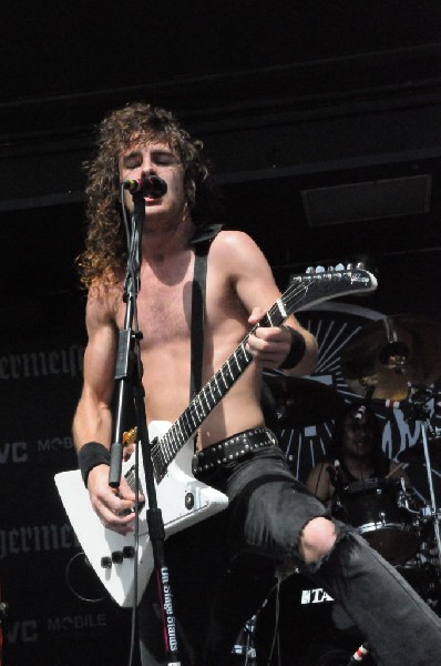 Airbourne at the Mayhem Festival Verizon Wireless Amphitheater