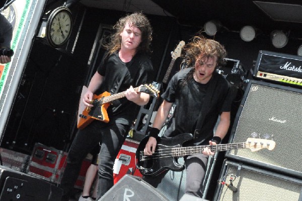 Airbourne at the Mayhem Festival Verizon Wireless Amphitheater