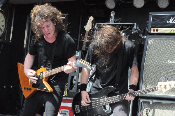 Airbourne at the Mayhem Festival Verizon Wireless Amphitheater