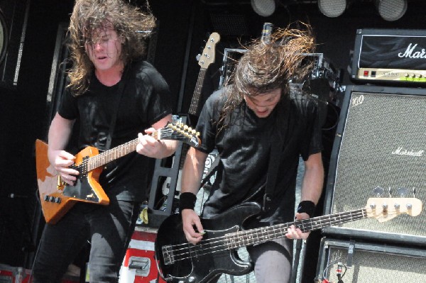 Airbourne at the Mayhem Festival Verizon Wireless Amphitheater