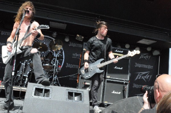 Airbourne at the Mayhem Festival Verizon Wireless Amphitheater