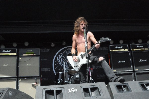 Airbourne at the Mayhem Festival Verizon Wireless Amphitheater
