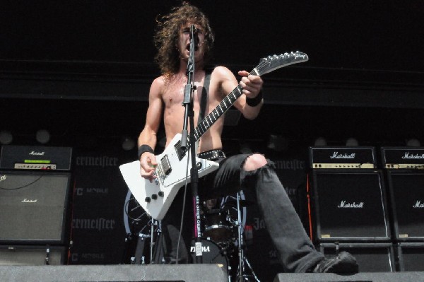 Airbourne at the Mayhem Festival Verizon Wireless Amphitheater