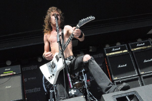 Airbourne at the Mayhem Festival Verizon Wireless Amphitheater