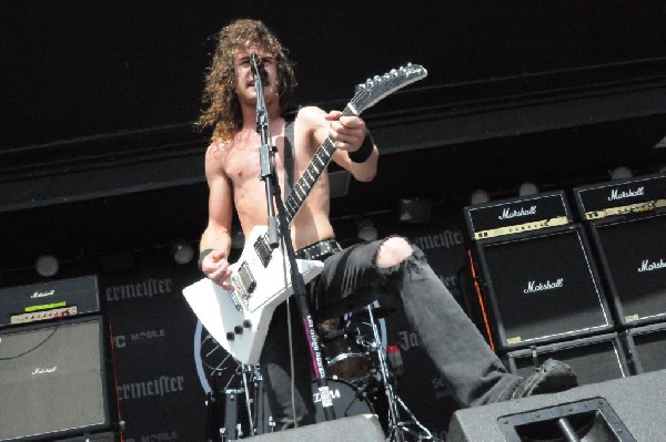 Airbourne at the Mayhem Festival Verizon Wireless Amphitheater