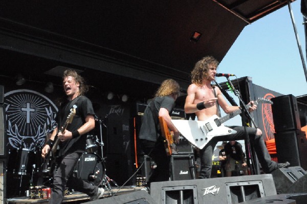 Airbourne at the Mayhem Festival Verizon Wireless Amphitheater