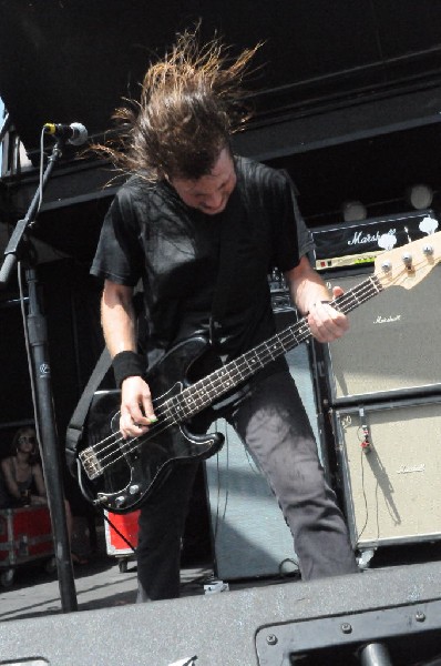 Airbourne at the Mayhem Festival Verizon Wireless Amphitheater