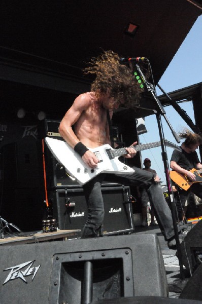 Airbourne at the Mayhem Festival Verizon Wireless Amphitheater