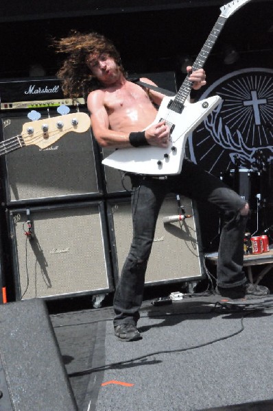 Airbourne at the Mayhem Festival Verizon Wireless Amphitheater