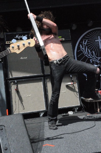 Airbourne at the Mayhem Festival Verizon Wireless Amphitheater