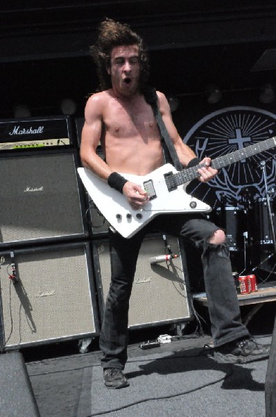 Airbourne at the Mayhem Festival Verizon Wireless Amphitheater