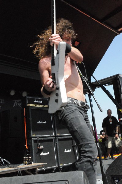 Airbourne at the Mayhem Festival Verizon Wireless Amphitheater