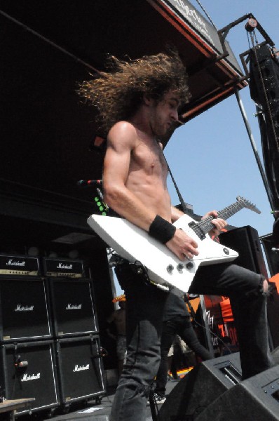 Airbourne at the Mayhem Festival Verizon Wireless Amphitheater