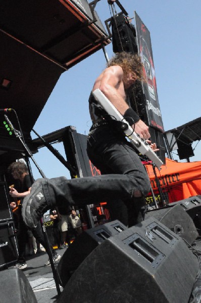Airbourne at the Mayhem Festival Verizon Wireless Amphitheater