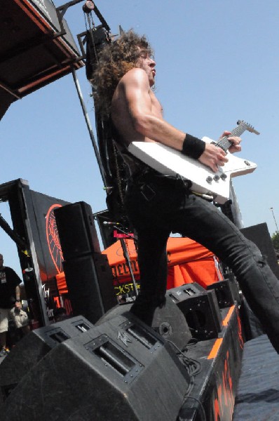 Airbourne at the Mayhem Festival Verizon Wireless Amphitheater
