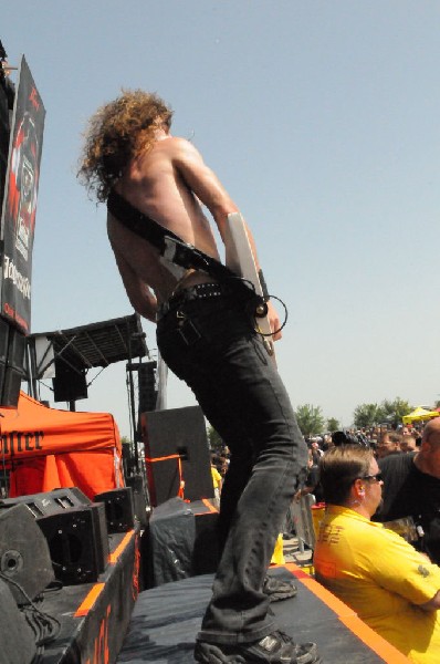 Airbourne at the Mayhem Festival Verizon Wireless Amphitheater