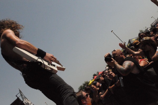 Airbourne at the Mayhem Festival Verizon Wireless Amphitheater
