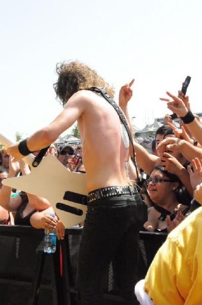 Airbourne at the Mayhem Festival Verizon Wireless Amphitheater