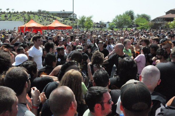 Airbourne at the Mayhem Festival Verizon Wireless Amphitheater