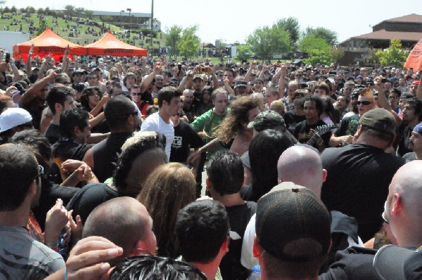 Airbourne at the Mayhem Festival Verizon Wireless Amphitheater