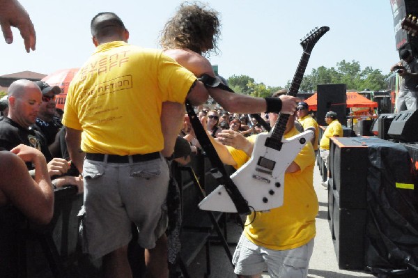 Airbourne at the Mayhem Festival Verizon Wireless Amphitheater