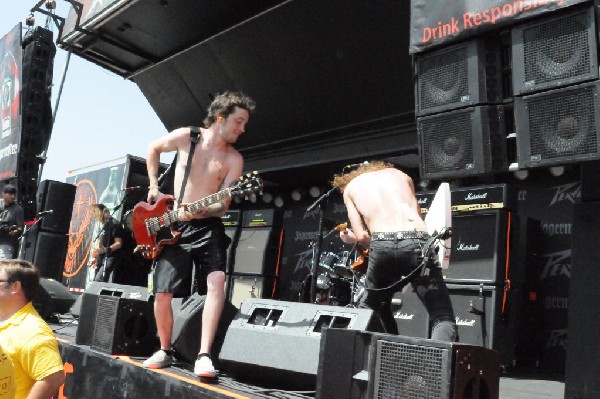 Airbourne at the Mayhem Festival Verizon Wireless Amphitheater