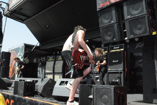 Airbourne at the Mayhem Festival Verizon Wireless Amphitheater
