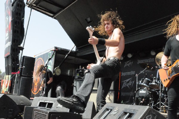 Airbourne at the Mayhem Festival Verizon Wireless Amphitheater