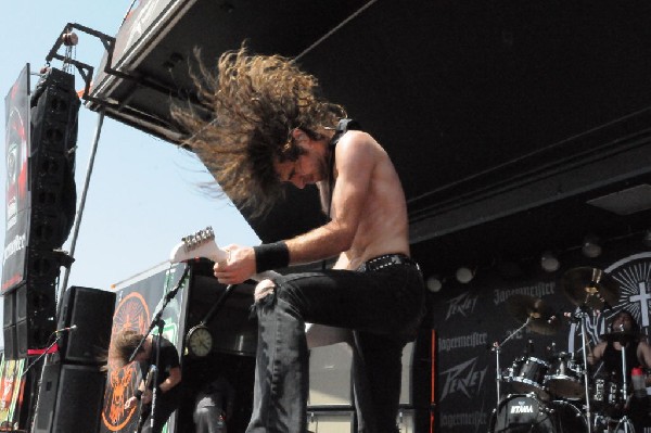 Airbourne at the Mayhem Festival Verizon Wireless Amphitheater