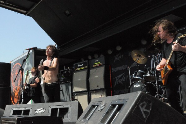 Airbourne at the Mayhem Festival Verizon Wireless Amphitheater