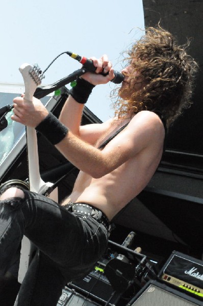 Airbourne at the Mayhem Festival Verizon Wireless Amphitheater