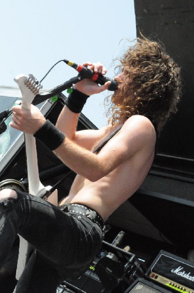 Airbourne at the Mayhem Festival Verizon Wireless Amphitheater