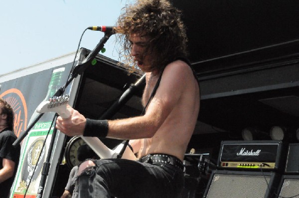 Airbourne at the Mayhem Festival Verizon Wireless Amphitheater