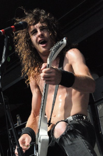 Airbourne at the Mayhem Festival Verizon Wireless Amphitheater